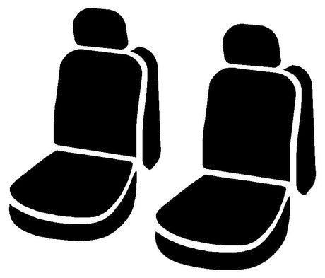 Product of Fia TRS49-46 BLACK Wrangler Black Saddleblanket Seat Cover 