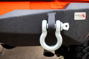 Product of Fishbone Offroad FB22278 Mako Steel Powder Coated Bumper 