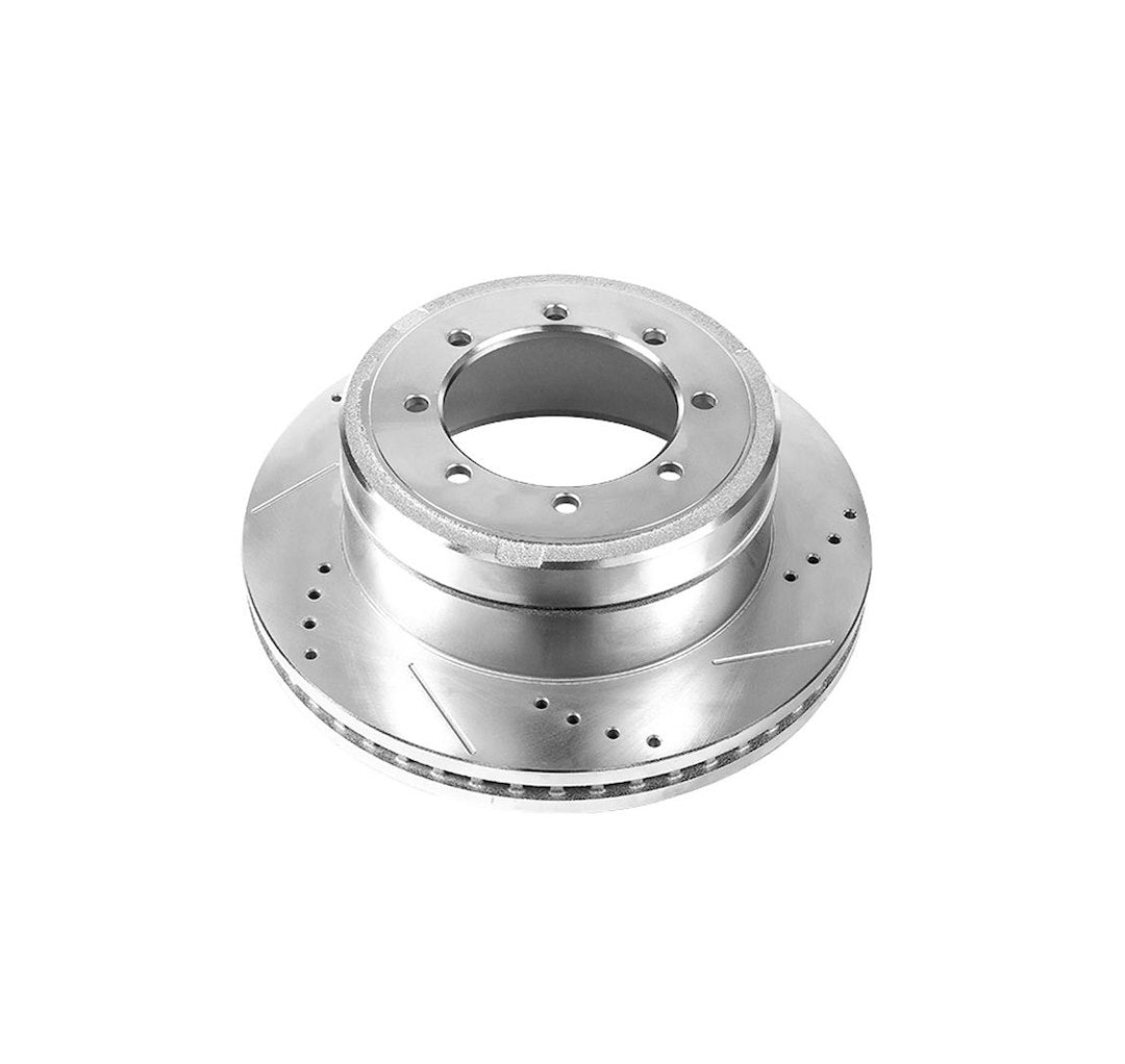 Product of Power Stop AR85154XR Evolution Series Drilled And Slotted 1-Piece Brake Rotor 