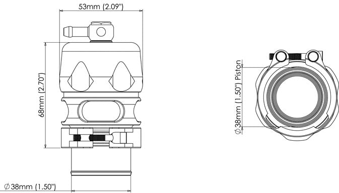 Turbo Smart Ts-0205-1131 Turbocharger Blow Off Valve||ts-0205-1131_5.Jpg||90||trbts02051131||1481023