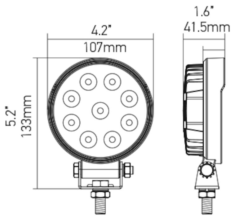 Product of Hella 357101002 Work Light