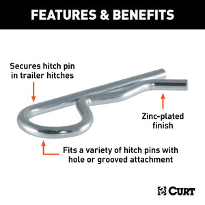 Curt 21601 Trailer Hitch Pin Clip||21601_3008x1990_Fa.Jpg||87||c9321601||2344606