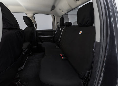 Product of Covercraft SSC8452COBK Carhartt® SeatSaver® Black 1000 Denier Nylon Seat Cover 