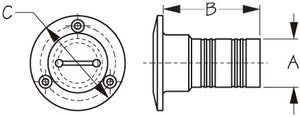 Sea Dog 351320-1 Boat Deck Filler Cap||351320-1_1.Jpg||86||sdg3513201||942724