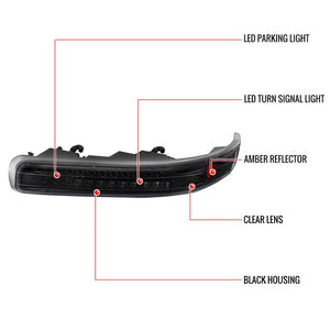 Product of Spec-D Tuning 2lblhp-Siv99jmled-Rs Headlight Assembly