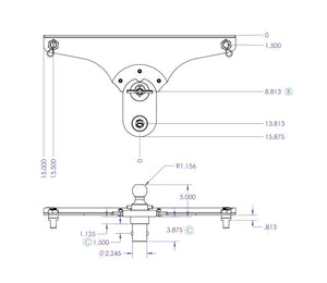 Product of Gen-Y Hitch Gh-21005 Gooseneck Trailer Hitch Ball