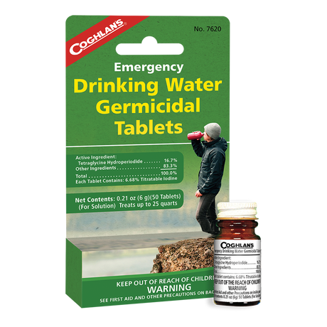 Product of Coghlan's 7620 Drinking Water Purification Tablet