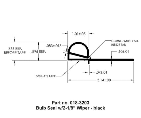Ap Products 018-3203 Slide Out Seal||018-3203_1.Jpg||86||a1w0183203||1148932