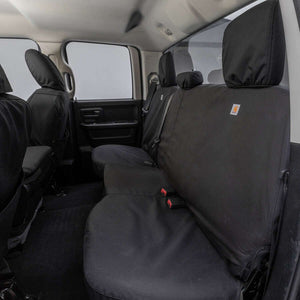 Product of Covercraft SSC8537COBK Carhartt® SeatSaver® Black 1000 Denier Cordura Nylon Seat Cover 