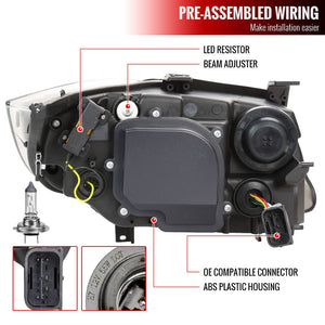 Spec-D Tuning 2lhp-E9005jm-G2-Rs Headlight Assembly||2lhp-E9005jm-G2-Rs_6.Jpg||91||sdt9005jmg2rs||1573999