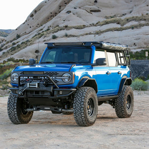 Product of TrailFX BR002T TrailFX Bronco Products Steel Matte Powder Coated Bumper 
