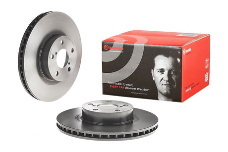 Product of Brembo 09567421C02 Vented 1 Piece Brake Rotor 