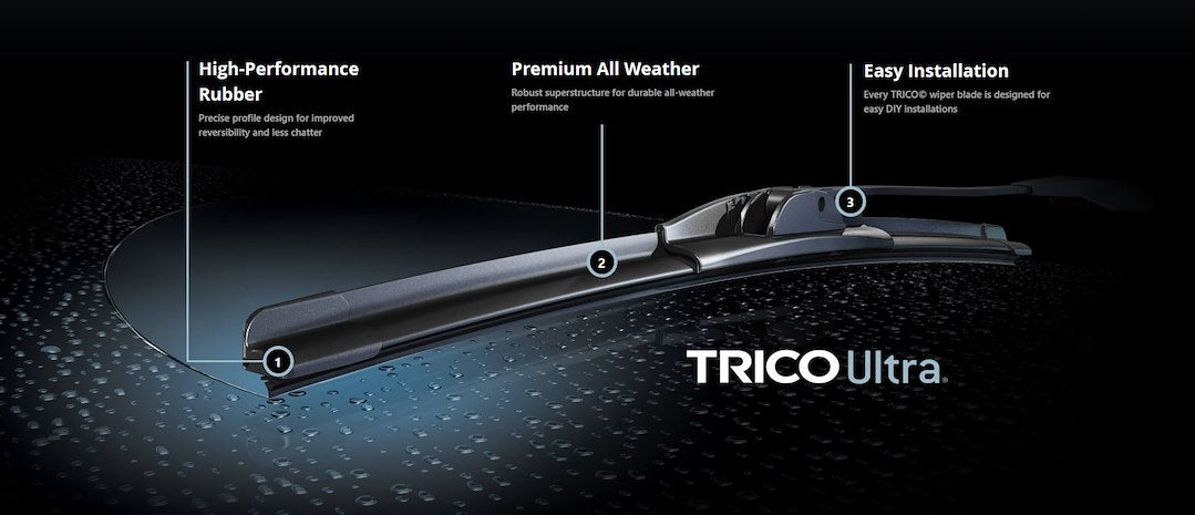 Trico Products Inc. 13-190 Windshield Wiper Blade||trico Ultra.Jpg||87||t2913190||1604524