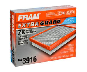 Product of Fram Filter CA3916 Extra Guard® OEM Disposable Air Filter 