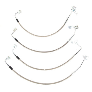 Product of Rugged Ridge 16734.10 Braided Stainless Steel Brake Line 