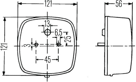 Product of Hella 002578701 Tail Light Assembly 