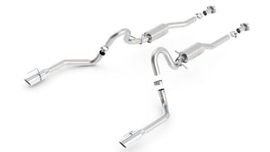 Product of Borla 140458 ATAK ® Series Cat Back System Dual Exhaust System Kit 