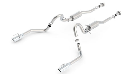 Product of Borla 140458 ATAK ® Series Cat Back System Dual Exhaust System Kit 