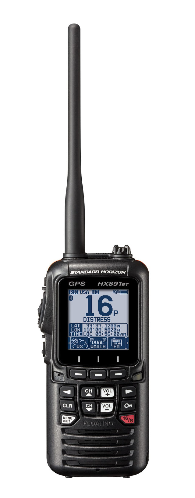 Standard Horizon Hx891btbk Vhf Radio||hx891bt_Black_Usa_Front.Jpg||85||stdhx891btbk||1502350