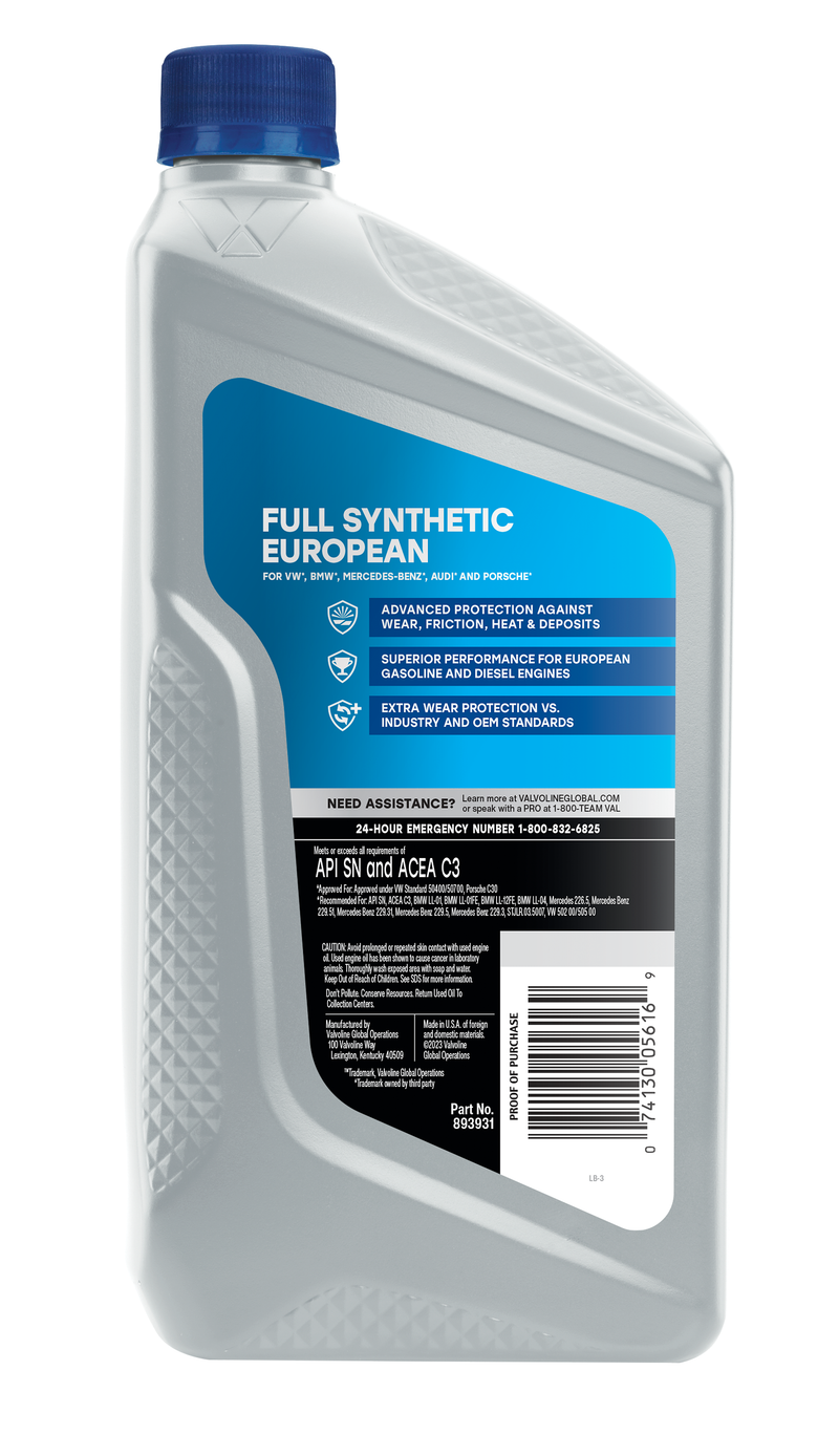 Product of Valvoline 893931 Oil