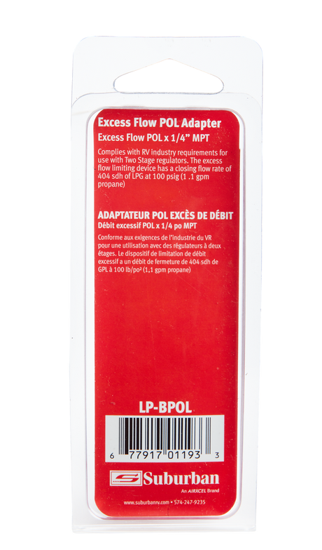 Suburban Mfg 523015 Propane Regulator||523015_3.Png||88||s6u523015||2219360
