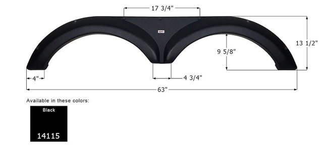 Product of Icon 14115 Fender Skirt