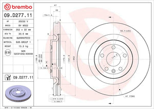 Brembo 09d27711c02 Brake Rotor||09d27711c02_4.Jpg||89||brm09d27711||1684347