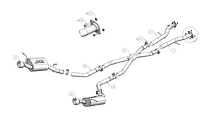 Borla 140449cb Exhaust System Kit||140449cb_1.Jpg||86||b25140449cb||2211603