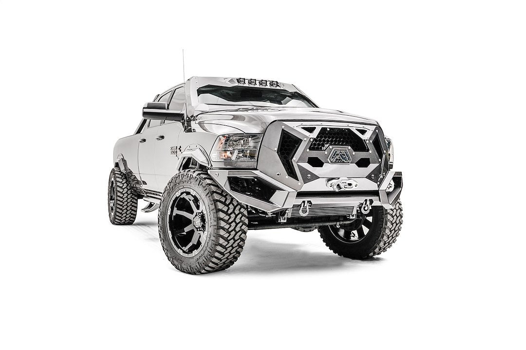 Product of Fab Fours GR2900-1 Grumper Steel Powder Coated Bumper 