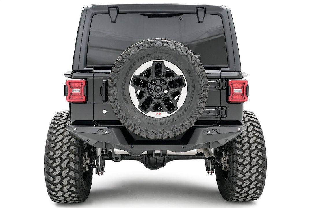 Product of Fab Fours JL18-Y1851-1 Premium Steel Powder Coated Bumper 