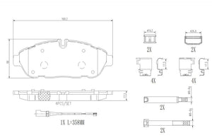 Brembo P24245n Brake Pad||p24245n.Jpg||85||brmp24245n||1709909