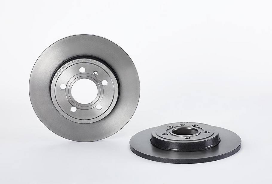 Product of Brembo 08A33211C02 Solid 1 Piece Brake Rotor 