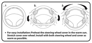 Product of Plasticolor 006692r01 Steering Wheel Cover