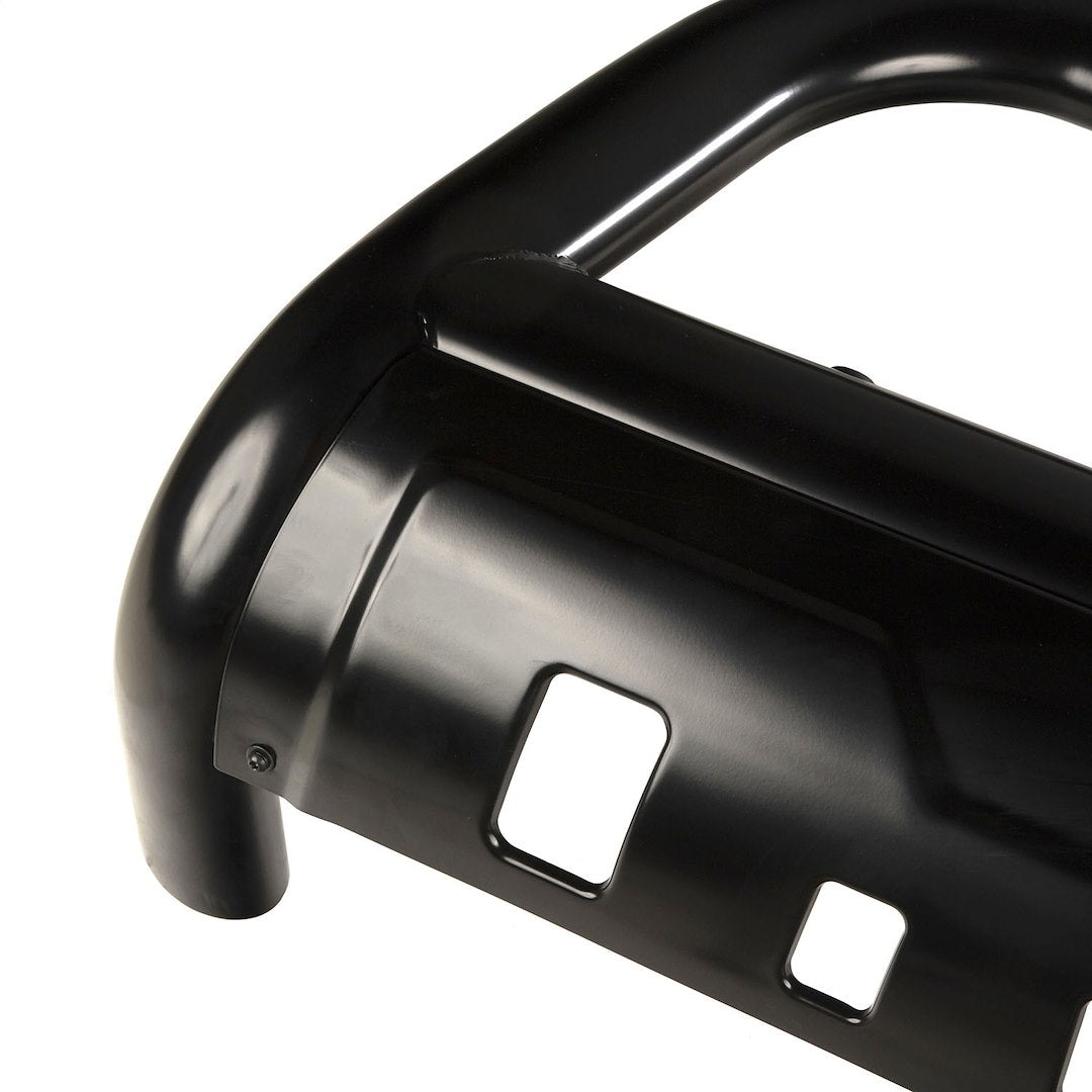 Product of Rugged Ridge 11564.03 Bull Bar Black Powder Coated 3 Inch Yes with skid plate 