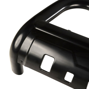 Product of Rugged Ridge 11564.03 Bull Bar Black Powder Coated 3 Inch Yes with skid plate 
