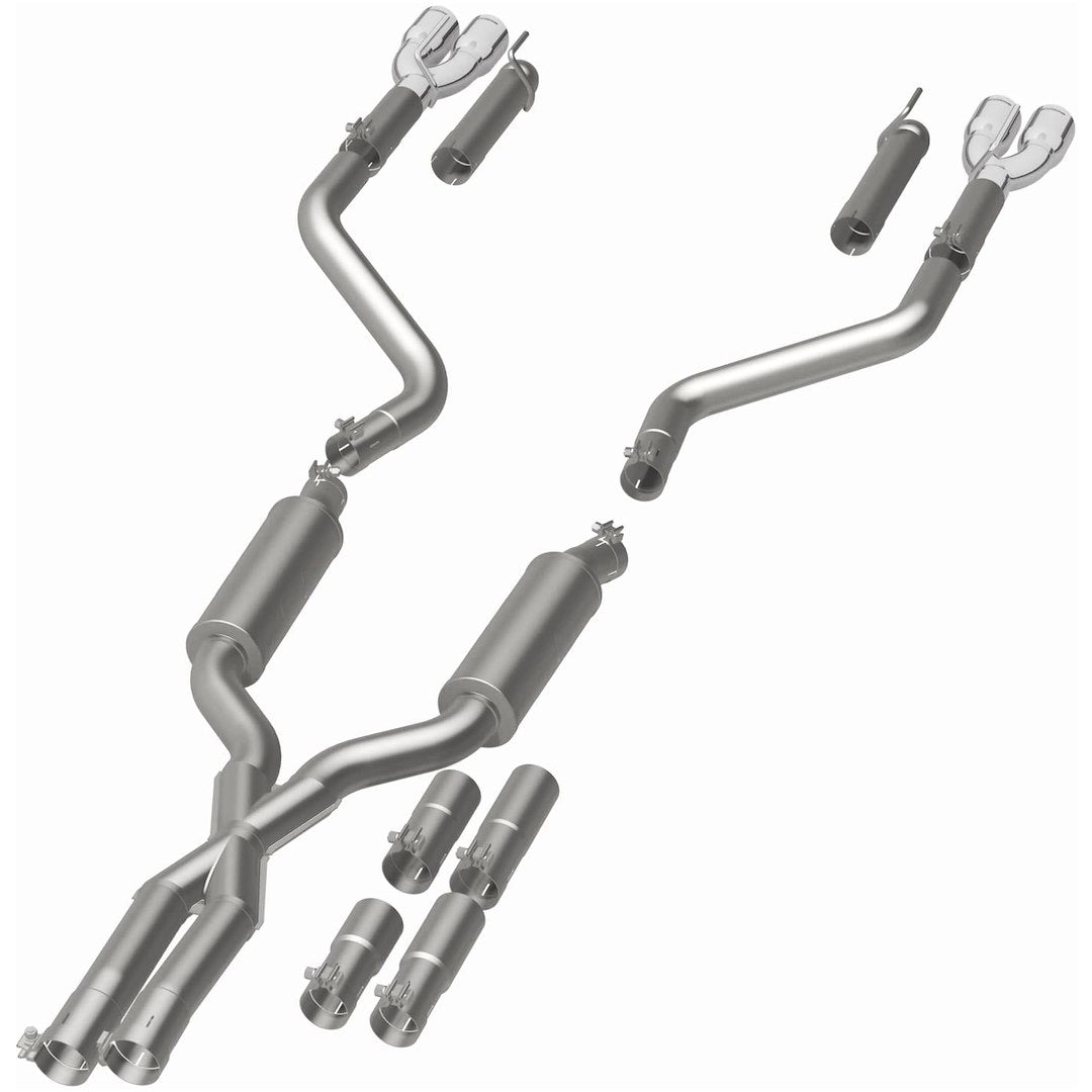 Product of Magnaflow Performance 19367 Competition Cat-Back System Dual Exhaust System Kit 