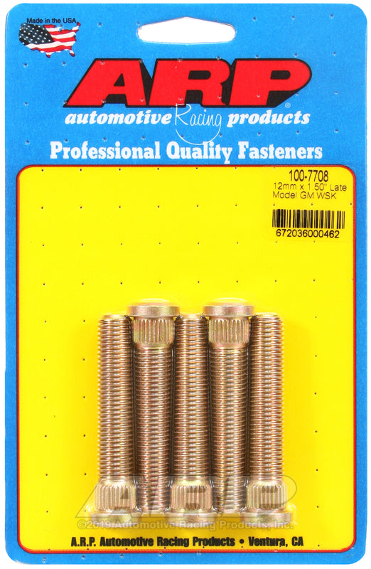 Arp Auto Racing 100-7708 Wheel Stud||100-7708.Jpg||85||a141007708||1118997