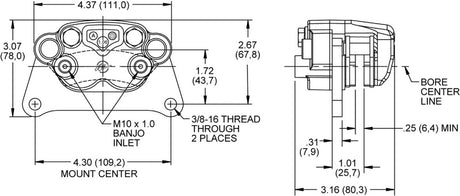Product of Wilwood Brakes 120-11644 Brake Caliper