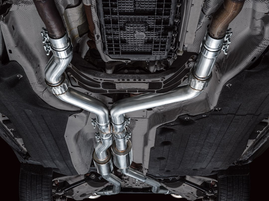 Product of AWE Tuning 3015-43625 Touring Edition Cat-Back System Dual Exhaust System Kit 