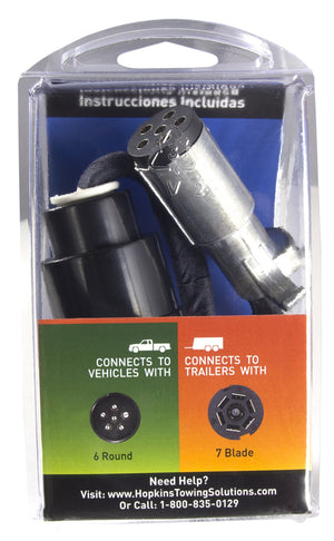Hopkins Mfg 47435 Trailer Wiring Connector Adapter||47435_V3.Jpg||88||h2247435||1610738