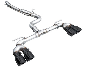Product of AWE Tuning 3020-43658 Track Edition Cat-Back System Dual Exhaust System Kit 