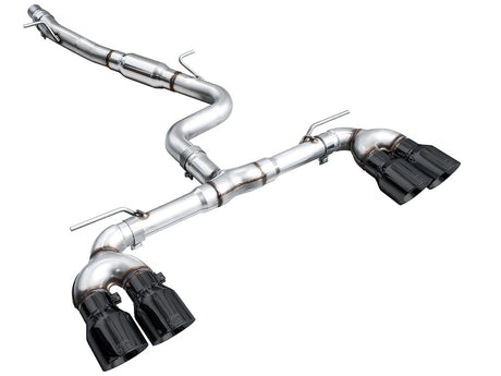 Product of AWE Tuning 3020-43658 Track Edition Cat-Back System Dual Exhaust System Kit 