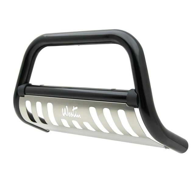 Product of Westin Automotive 32-1605 Bull Bar Black Powder Coated 3 Inch Yes with skid plate 