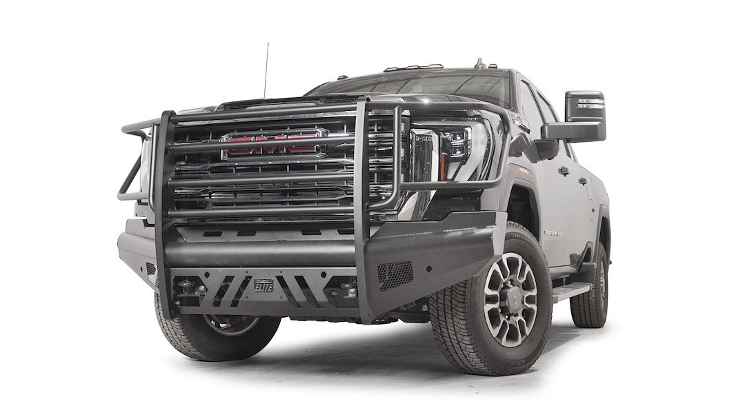 Product of Fab Fours GM24-Q6260-1 Elite Steel Matte Powder Coated Bumper 