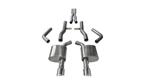 Product of Corsa Performance 14996 Xtreme Cat Back System Dual Exhaust System Kit 