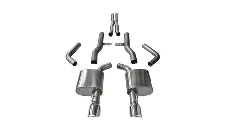 Product of Corsa Performance 14996 Xtreme Cat Back System Dual Exhaust System Kit 