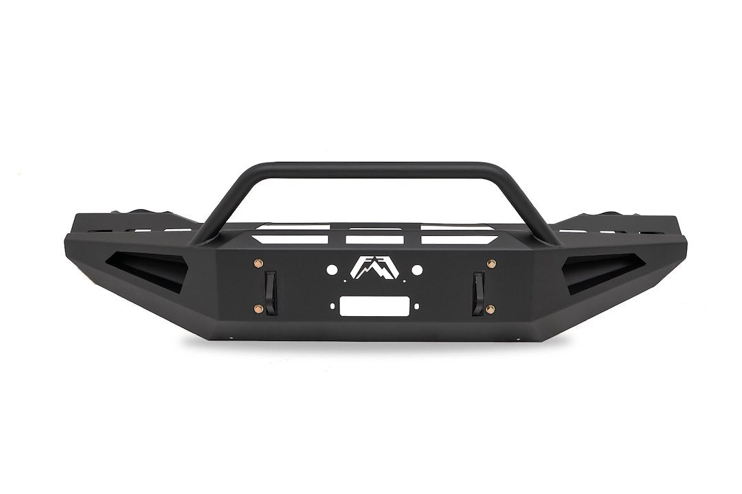 Product of Fab Fours DR03-RS1062-1 Red Steel Steel Powder Coated Bumper 