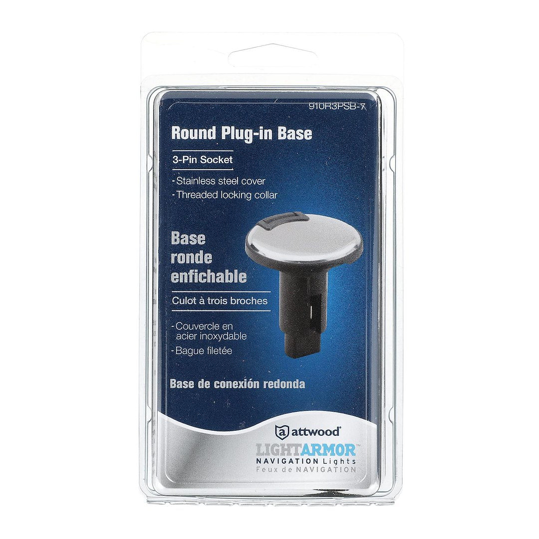 Attwood Marine 910r3b-7 Navigation Light Pole Base||910r3b-7_07.Jpeg||91||a7j910r3b7||1285761