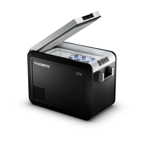 Product of Dometic Outdoor Division 46 Liter/ 67 Can Storage Volume Single Compartment Adjustable For Refrigerator Or Freezer Function , Gray 