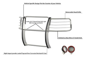 Black Horse Offroad 17a093902mss-Plfr Grille Guard||17a093902mss-Plfr_10.Jpeg||94||blk17a093902r||2344558